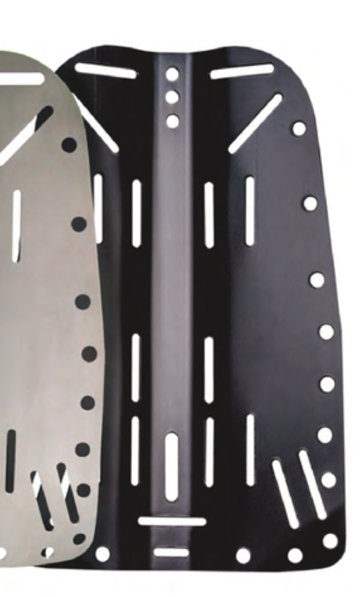 ISC Aluminum Backplate - black