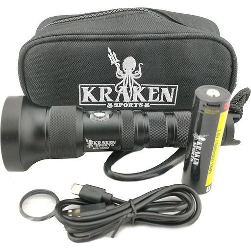 [NR-1500] Kraken Dive Light LED 1500 LM
