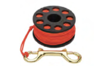 [FL0224] ISC Finger Spool 100ft Orange